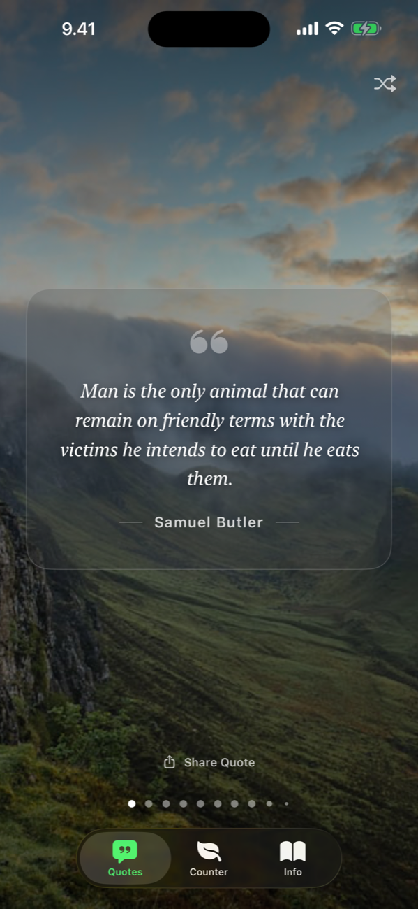 Inspirational vegan quotes