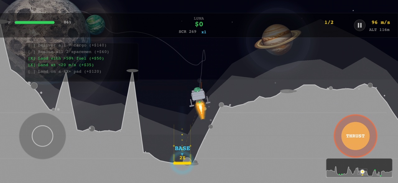 Frontier Lander screenshot 1