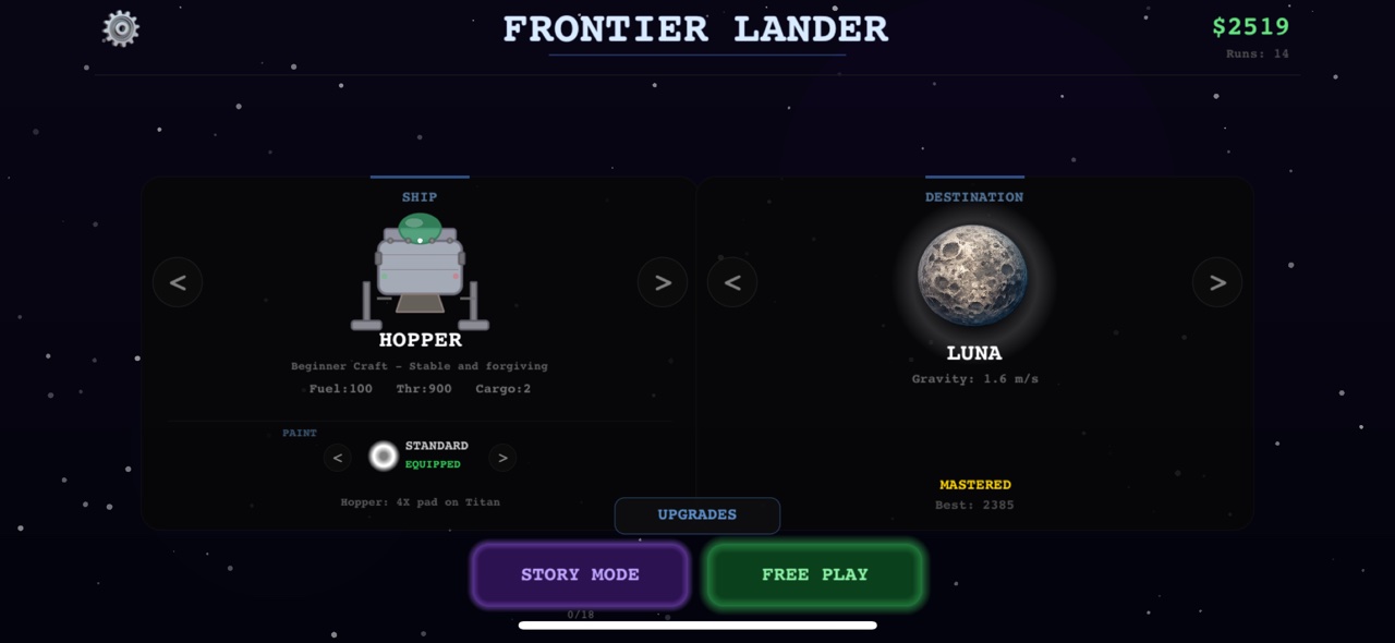 Frontier Lander screenshot 3