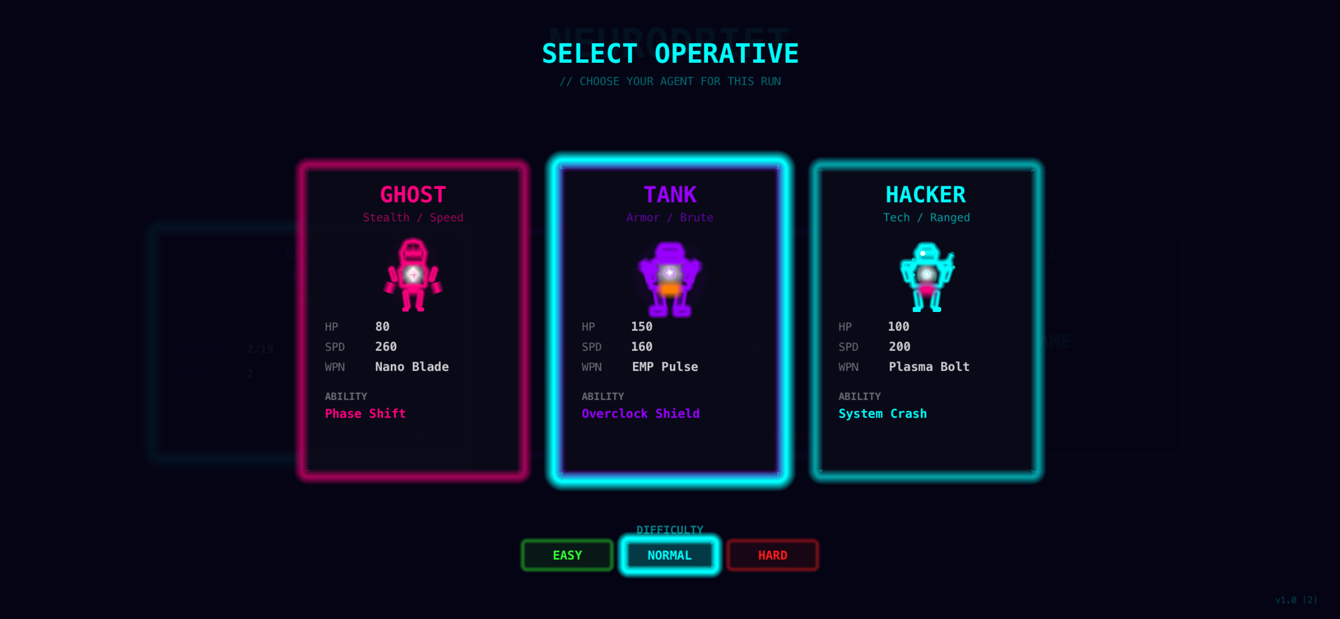 NEURODRIFT screenshot 1